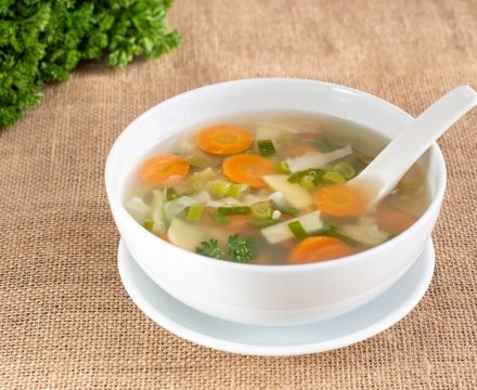 Рецепт свежего овощного супа