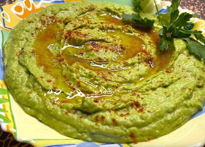 Хумус из зеленого горошка — оригинальный рецепт с изумительным вкусом