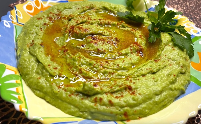 Хумус из зеленого горошка — оригинальный рецепт с изумительным вкусом