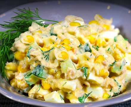 Салат с тунцом