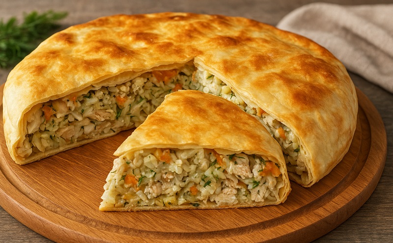 Курник из лаваша
